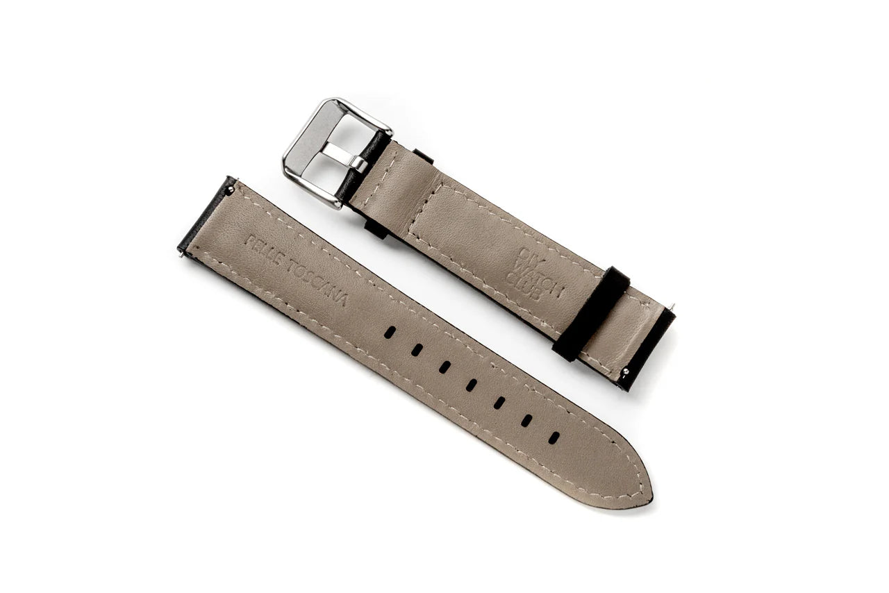 DIY Watch Club クラシックレザーベルト ブラック