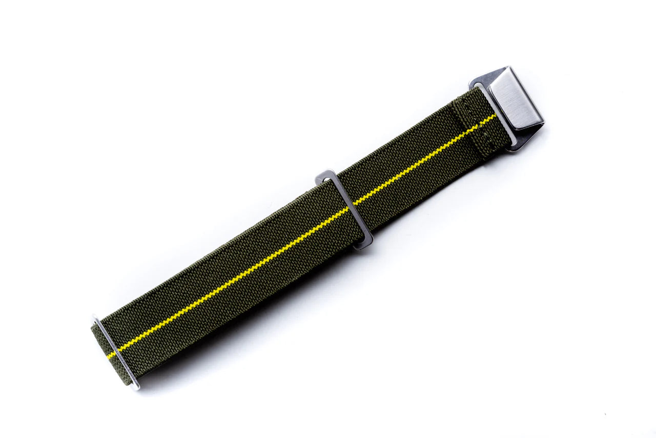 DIY Watch Club パラシュートナイロンストラップ ダークグリーン