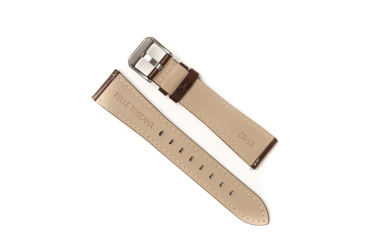 DIY Watch Club サルトレザーベルト アンバー