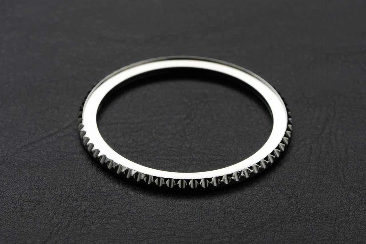 42mm クラシック薄型ベゼル（シルバー／60クリック）| DWCダイバーズシリーズ、Seiko SKX、5KX / SRPD対応
