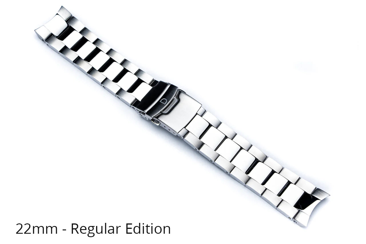 DIY WATCH CLUB ステンレススチールブレスレット【42mmダイバーズウォッチ専用】エンドリンク付き