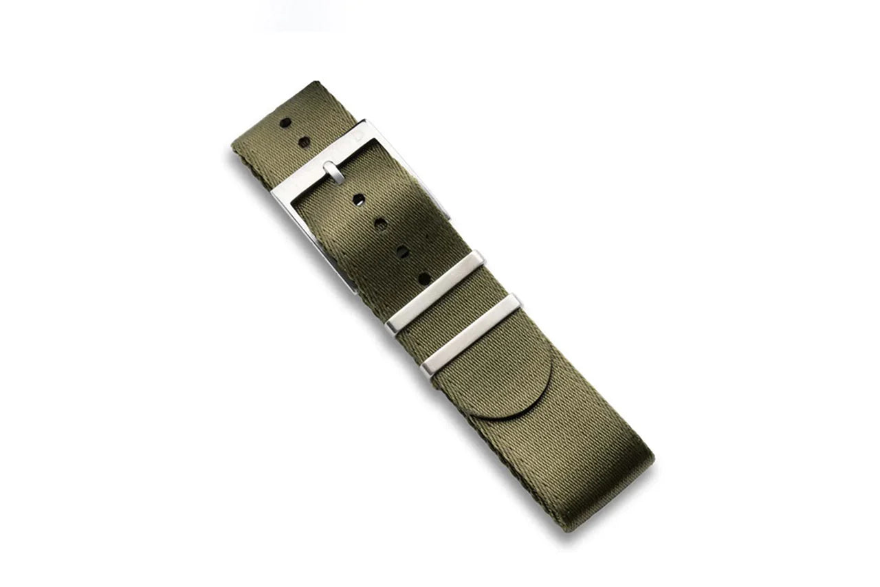 DIY WATCH CLUB クラシックナイロンストラップ オリーブ