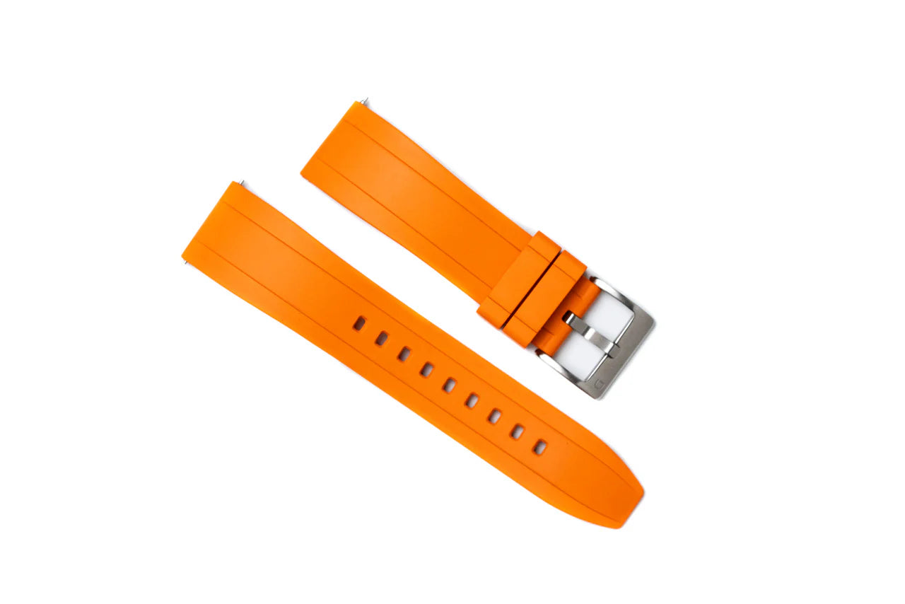 DIY Watch Club FKMラバーベルト オレンジ