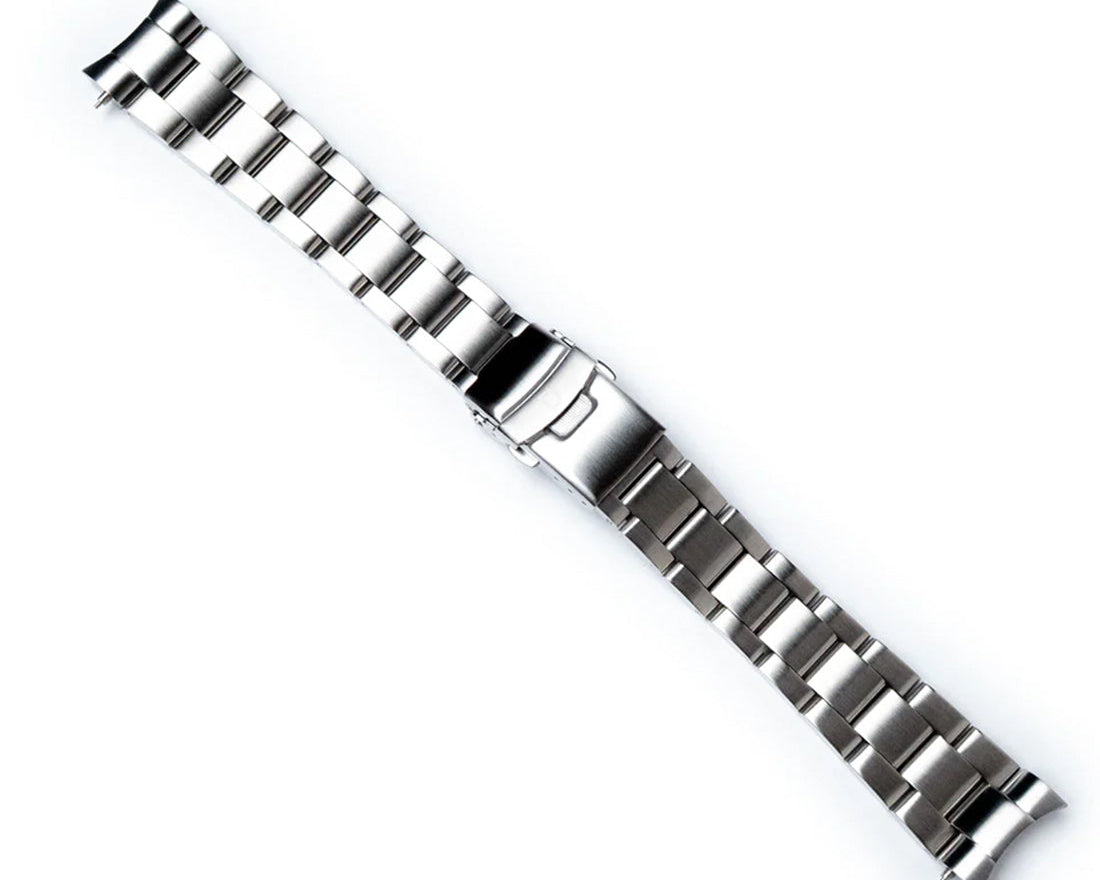 DIY WATCH CLUB ステンレススチールブレスレット【40mmダイバーズウォッチ専用】エンドリンク付き