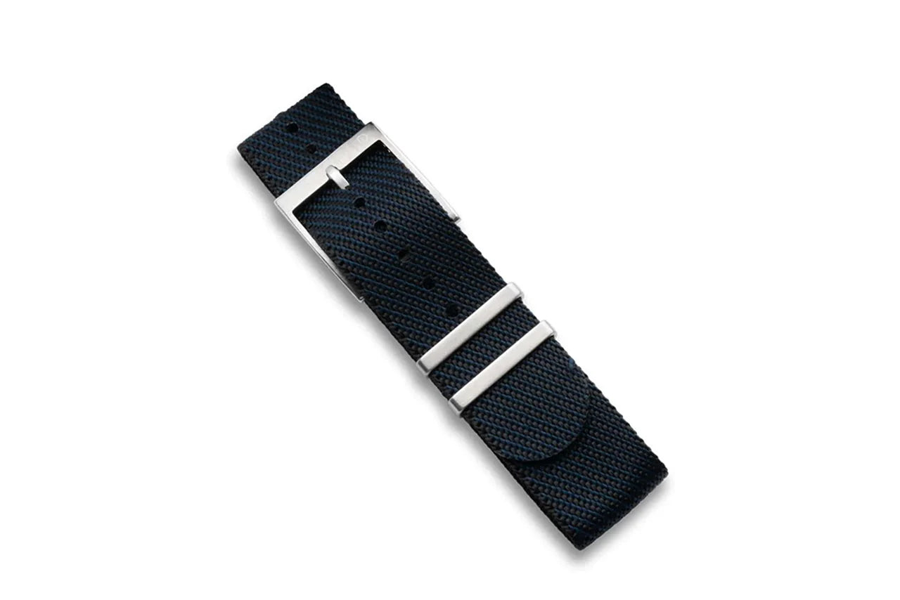 DIY WATCH CLUB クラシックナイロンストラップ ネイビー × ブラック