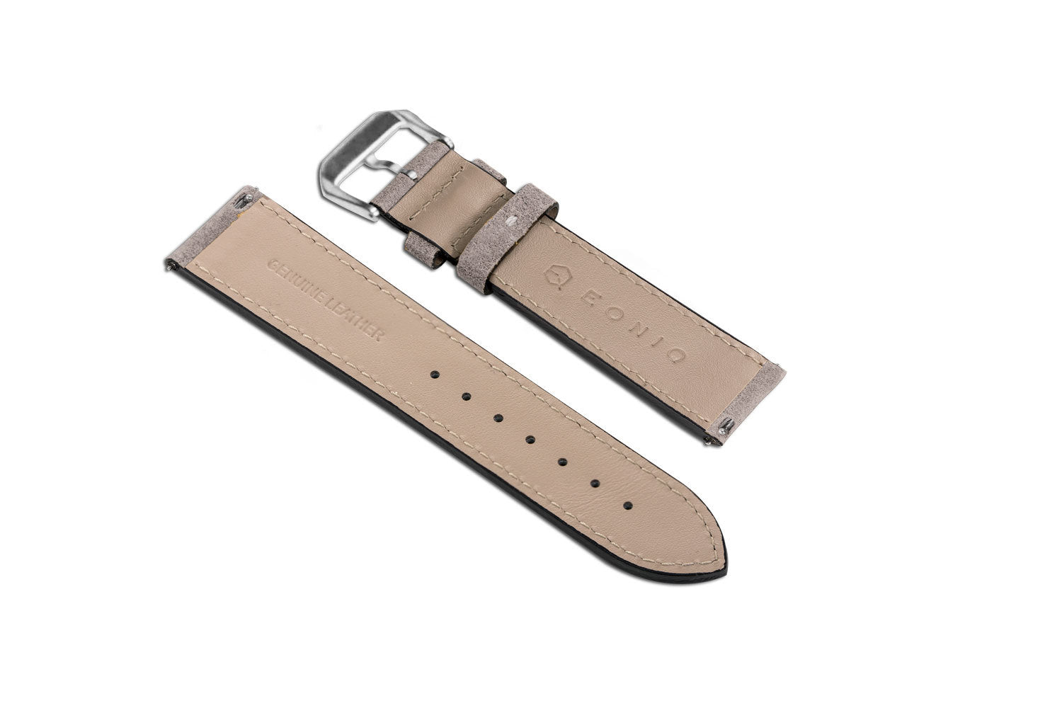 EONIQ ヌバックレザーベルト グレー