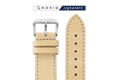 EONIQ ヴァシェットレザーベルト ベージュ